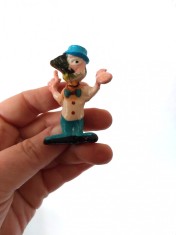 Figurina romaneasca veche anii 80 personaj desene animate, cauciuc 5cm