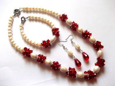 set perle naturale si cristale 46676 foto