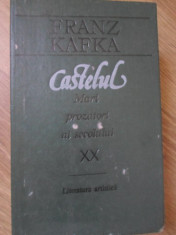 CASTELUL. PROCESUL. VERDICTUL SI ALTE POVESTIRI-FRANZ KAFKA foto