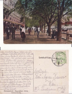 Sibiu -Promenada Bretter-animata foto