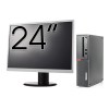 Pachet Calculator Second Hand LENOVO ThinkCentre M910s SFF, Intel Core i5-6500 3.20GHz, 8GB DDR4, 256GB SSD + Monitor 24 Inch NewTechnology Media