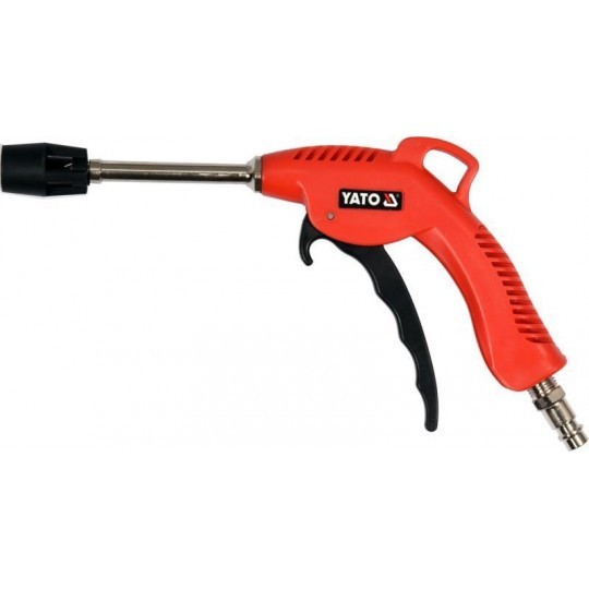 Pistol de suflat aer cu tija lunga si duza turbo Yato