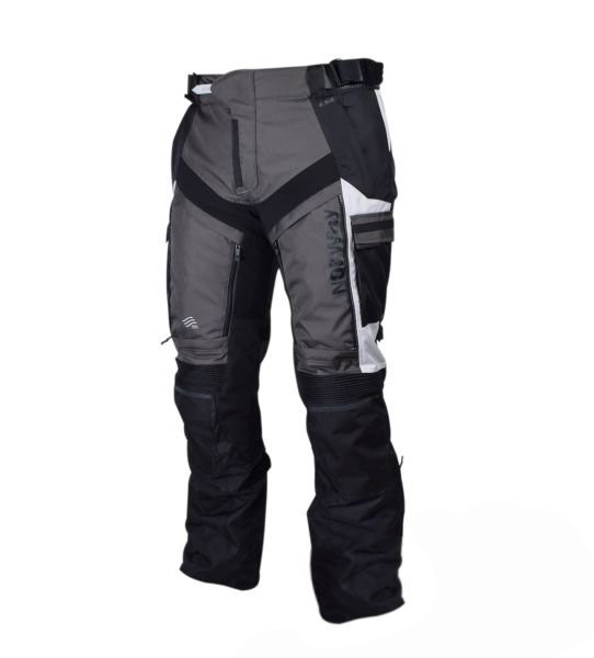 Pantaloni textil moto/atv LS2 NORWAY MAN, culoare negru/gri, marime 2XL Cod Produs: MX_NEW AK65050F01077