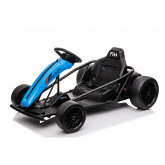 Kinderauto Go Kart electric SX1968 500W 24V CU ROTI MOI Albastru