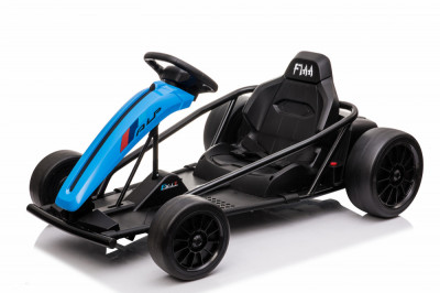 Kinderauto Go Kart electric SX1968 500W 24V CU ROTI MOI Albastru foto