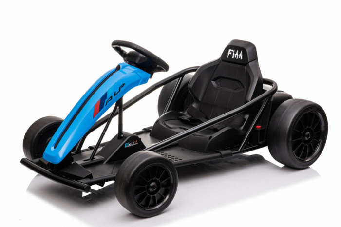 Kinderauto Go Kart electric SX1968 500W 24V CU ROTI MOI Albastru