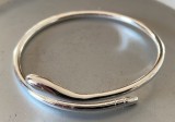 Brățară argint delicată 925 sterling marcată, reglabilă, 13 g , elegantă, stare foarte bună, nouă, nefolosită