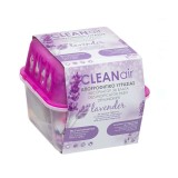 Set 3 Absorbant umiditate Clean Air, suprafata 35 mp, 3 x 400 gr, aroma lavanda