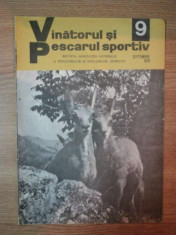 REVISTA &amp;#039;&amp;#039;VANATORUL SI PESCARUL SPORTIV&amp;#039;&amp;#039;, NR. 9 SEPTEMBRIE 1978 foto