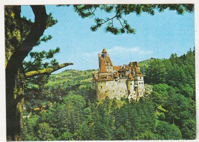 bnk cp Jud Brasov - Muzeul Bran - necirculata - marca fixa foto