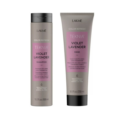 Set pentru par blond, Lakme, Refresh Violet Lavender, 300ml foto