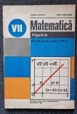 MATEMATICA ALGEBRA MANUAL PENTRU CLASA A VII-A - Spircu, Craciunel