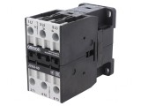 Contactor 3P 230VAC 40A pentru șină DIN