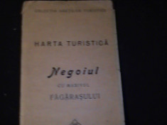 HARTA TURISTICA NEGOIUL CU MASIVUL FAGARAS-COLECTIA HARTILOR YURISTICE- foto