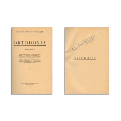 Ortodoxia, vol. I, 1942 foto