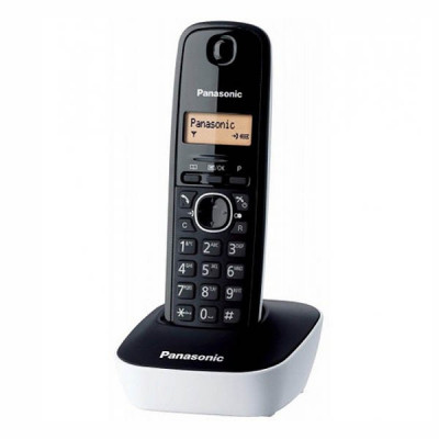 Telefon fără Fir Panasonic KX-TG1611SPW Alb foto