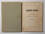 Documente putnene Vrancea Odobesti Campuri Iresti, vol 1, 2, Aurel Sava autograf