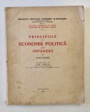 PRINCIPIILE DE ECONOMIE POLITICA SI DE IMPUNERE de DAVID RICARDO , 1939