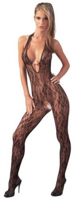 Catsuit-uri - Mandy Mystery Catsuit Decoltat cu Perle - Small-Medium foto