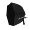 Softbox Hexagonal 50cm cu Grid VISICO EB-068
