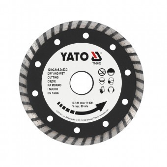 Disc diamantat turbo 125x22.2mm foto