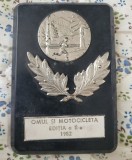 Placheta Omul si Motocigleta 1982