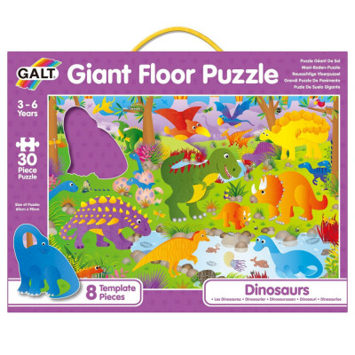 Puzzle Podea: Dinozauri (30 piese) PlayLearn Toys foto