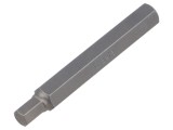 Capăt de şurubelniţă imbus HEX 7mm - Lungime totală 75mm