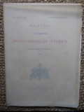 BULETINUL COMISIUNII MONUMENTELOR ISTORICE , PUBLICATIE TRIMESTRIALA , ANUL VII , FASC. 28 , OCTOMBRIE-DECEMBRIE 1914
