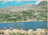 bnk cp Muntii Retezat - Lacul Bucura - circulata - marca fixa