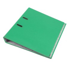 Biblioraft plastifiat a4 latime cotor 5 cm bordura metalica diverse culori culoare verde foto