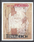 Korea 1982 Paintings, Picasso, perf. sheet, used T.329, Stampilat