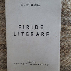 FIRIDE LITERARE -ERNEST BERNEA,1944