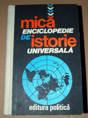 Mică enciclopedie de istorie universală foto