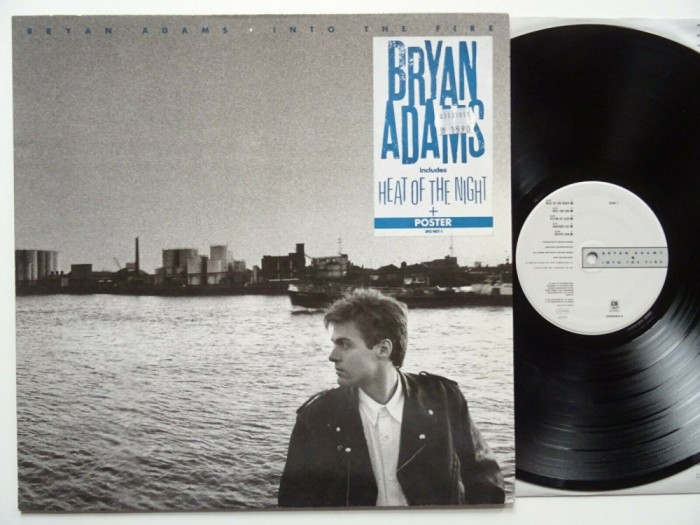 LP (vinil vinyl) Bryan Adams - Into The Fire (NM)