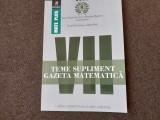 GAZETA MATEMATICA TEME SUPLIMENT CLASA A VII A RADU GOLOGAN ALEXANDRU NEGRESCU