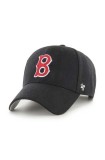 47 brand șapcă de lana MLB Boston Red Sox culoarea negru, cu imprimeu, BCPTN-CHSMS02WIP-BK46