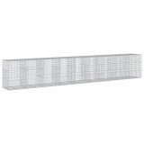 Cumpara ieftin Cos gabion cu capac, 900x100x150 cm, fier galvanizat