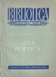 Arta Poetica de Nicolas Boileau, Editura De Stat Pentru Literatura Si Arta, Biblioteca Pentru Toti, Limba Romana, Brosata, Stare Buna