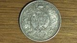 India Britanica -moneda de colectie argint 917- 1/2 half rupee 1936 &bull; Bombay - George V - bijuterie !