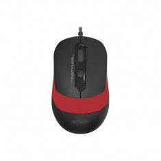 MOUSE A4TECH NB sau PC cu fir USB optic 1600 dpi butoane/scroll 4/1 negru / rosu &amp;amp;quot;FM10 Red&amp;amp;quot; (include TV 0.15 lei) foto