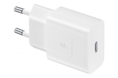 Incarcator retea 220V Samsung, USB Type C, , fast charge, alb, &quot;EP-T1510XWEGEU&quot; (timbru verde 0.18 lei)