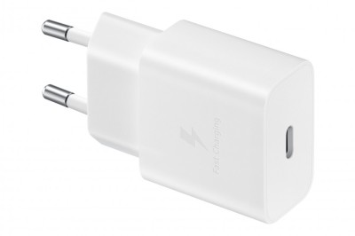 Incarcator retea 220V Samsung, USB Type C, , fast charge, alb, &amp;amp;quot;EP-T1510XWEGEU&amp;amp;quot; (timbru verde 0.18 lei) foto