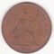 Marea Britanie 1 penny 1962 -without &#039;BRITT:OMN&#039;.