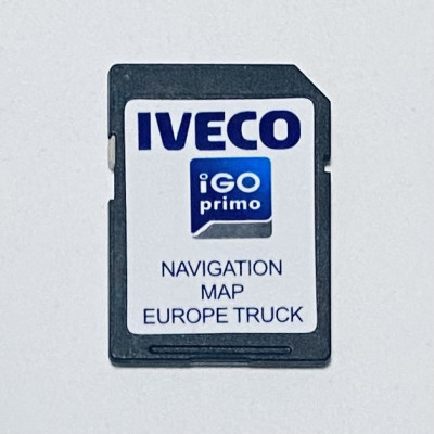 GPS SD Card Iveco XP Daily Stralis Hi-Way Full Europa 2023 foto