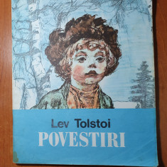 carte pentru copii - povestiri - de lev tolstoi - din anul 1988