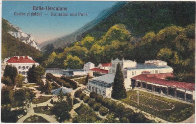 CP Baile Herculane Casino si Parcul 1928 foto