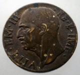 1.898 ITALIA WWII VITTORIO EMANUELE III 10 CENTESIMI 1943 R, Europa, Bronz-Aluminiu