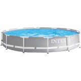 Piscina cadru metalic Intex Prism Frame, 305x76 cm, 4.500 litri Household NewTrend