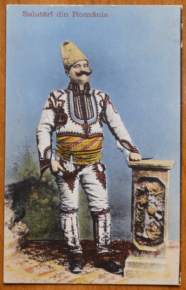 Costum popular , Aroman , circulata , 1921, Printata | Okazii.ro